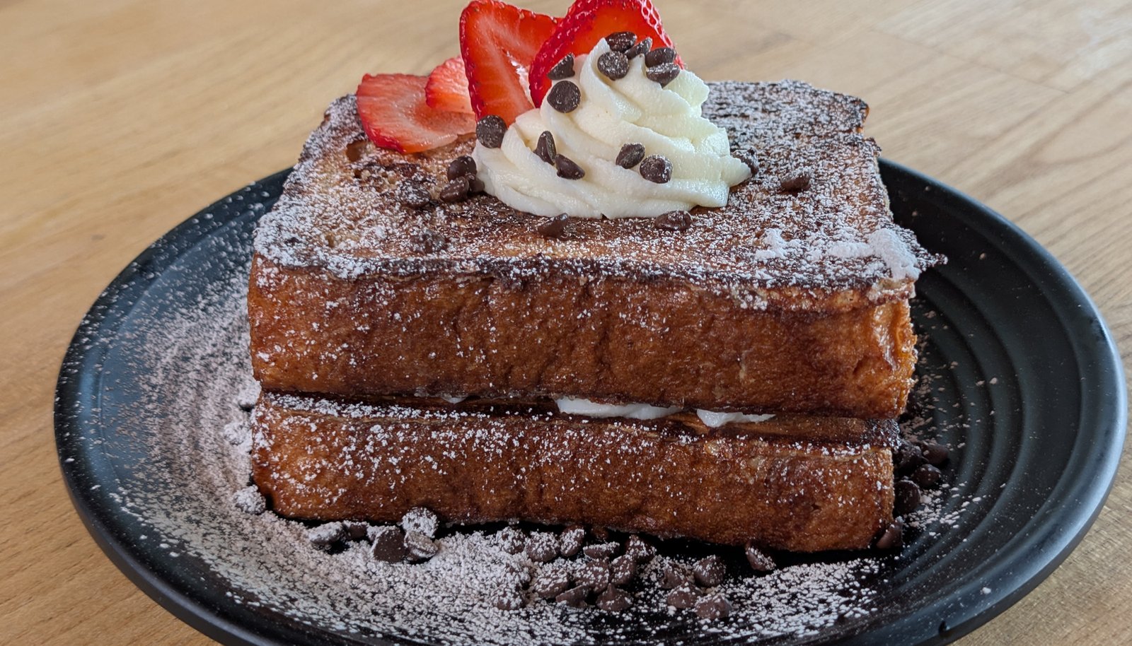 French toast brunch plate